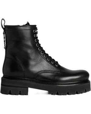 DSquared² Icon Clubbing Combat Boots - Black