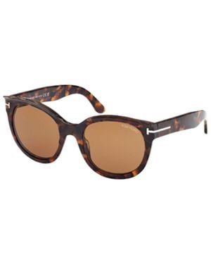 Tom Ford Eyewear Tamara Cat Eye Sunglasses - Multicolour