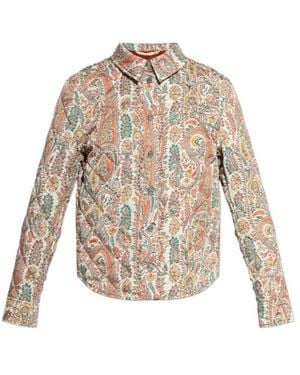 Etro Paisley Print Jacket - White