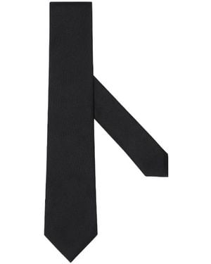 ZEGNA Pointed Tie - Black