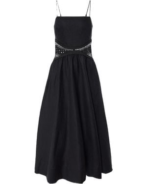 Jonathan Simkhai Suspender Dress - Blue