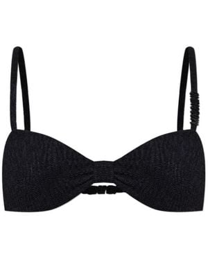 Moschino Sleeveless Bikini Top - Black