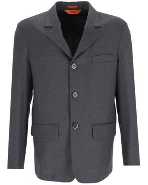 Barena Lapel Blazer - Blue