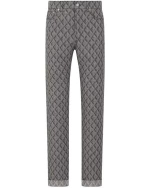 Dior Cd Diamond Jeans - Gray