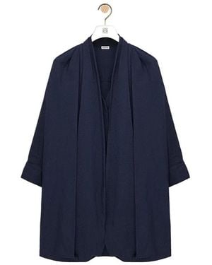 Loewe Draped Dress - Blue