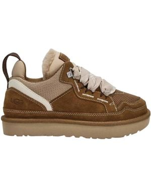 UGG Round-Toe Sneakers - Brown
