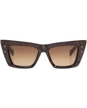 Balmain Logo Sunglasses - Multicolor