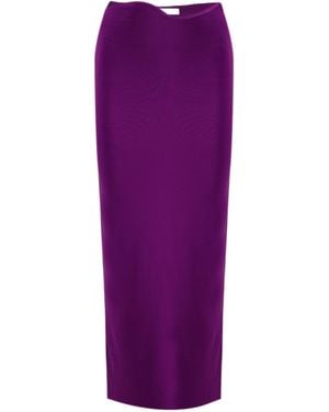 Christopher Esber Maparadita Midi Skirt - Purple