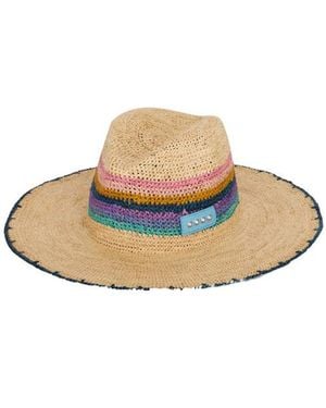 Etro Stripe Detailed Hat - White