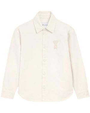 Ami Paris Ami De Coeur Overshirt - White