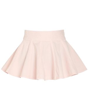 Alaïa Peplum Denim Belt - Pink
