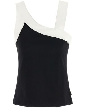 Goldbergh Sierra Asymmetric Performance Tank Top - Black