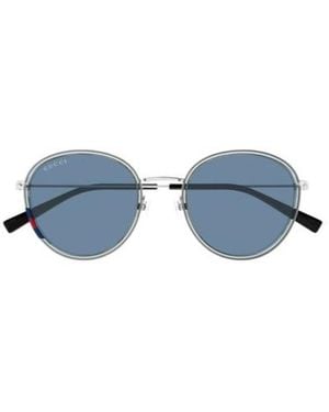 Gucci Eyewear Gg1849S Round Sunglasses - Blue