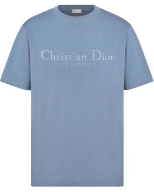 Dior Christian Couture T-Shirt, Relaxed Fit - Blue