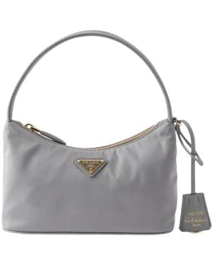 Prada Re-Edition 2008 Re-Nylon Mini-Bag - Gray