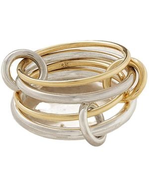 Spinelli Kilcollin 18K And Pisces Four Link Ring - White