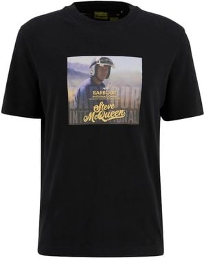 Barbour Walde Graphic T-Shirt - Black