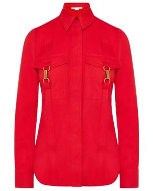 Stella McCartney Long-Sleeved Shirt - Red