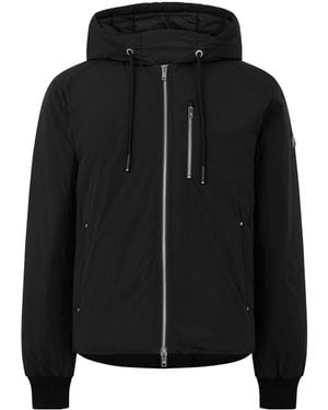 Moose Knuckles Lightweight Hooded Jacket - Black