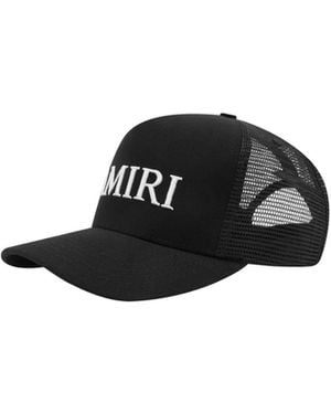 Amiri Logo-Embroidered Mesh Baseball Cap - Black