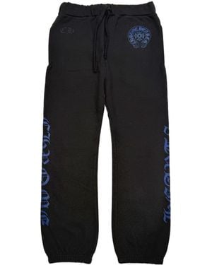Chrome Hearts Elastic Waist Sports Pants - Black