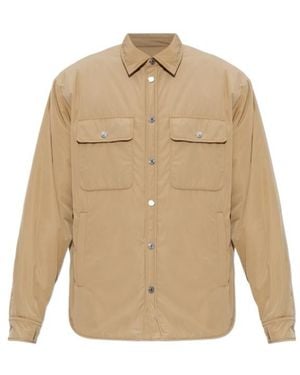 DSquared² Insulated Button-Up Jacket - Natural
