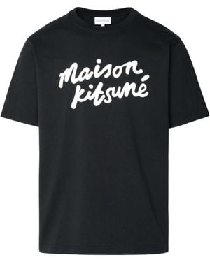 Maison Kitsuné Short-Sleeved T-Shirt - Black