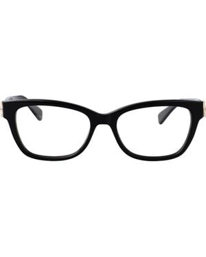 Longchamp Rectangular Glasses And Frames - White