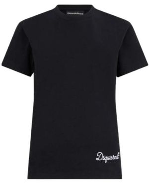 DSquared² D2 Signature Just Right Fit T-Shirt - Black
