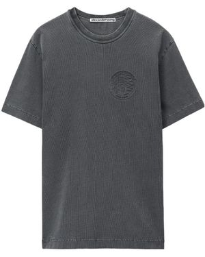 Alexander Wang Liberty Crewneck T-Shirt - Grey