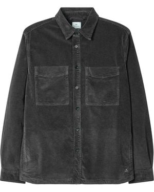 Paul Smith Corduroy Coat - Black