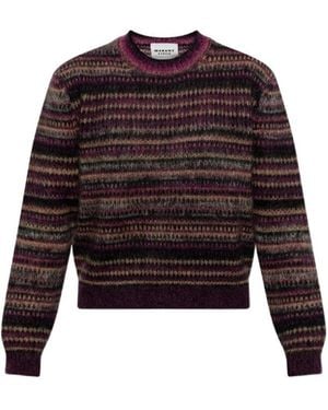 Isabel Marant Striped Sweater - Purple