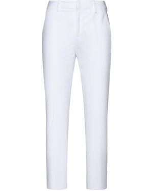 Pt Pantaloni Pt Torino New York Slim-Fit Pants - White