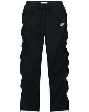Alexander Wang T By Mid Rise Track Trousers - Black