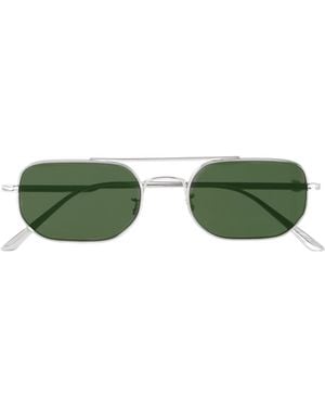 Oliver Peoples Aviator Sunglasses - Green