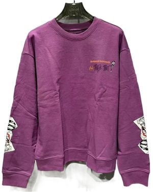 Chrome Hearts Long-Sleeved Sweatshirt - Purple
