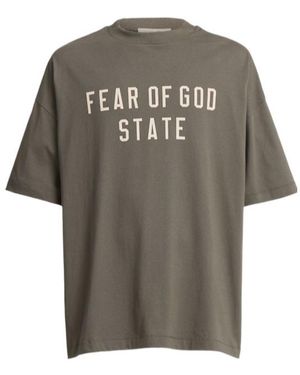 Fear Of God 90S Style T-Shirts - Grey