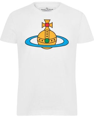 Vivienne Westwood Cotton Short-Sleeve T-Shirt - White