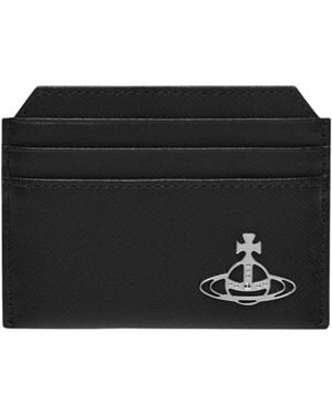 Vivienne Westwood Orb Kent Card Holder - Black