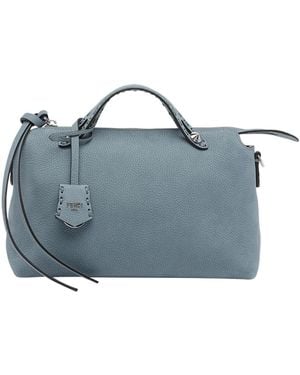 Fendi By The Way Soft Selleria Tote Bag - Blue