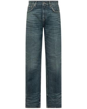 Haikure Bonnie Logo Patch Jeans - Blue