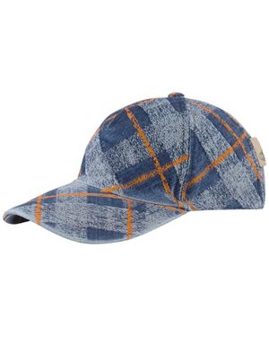 Vivienne Westwood Checkerboard Baseball Cap - Blue