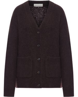 Dries Van Noten Button-Down Knitted Cardigan - Black