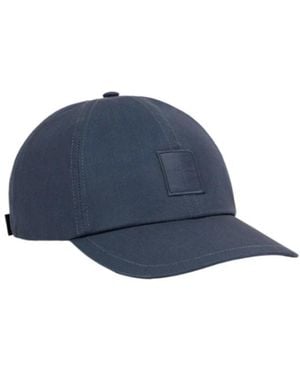 Stone Island Baseball Cap With Compass Patch - Blue