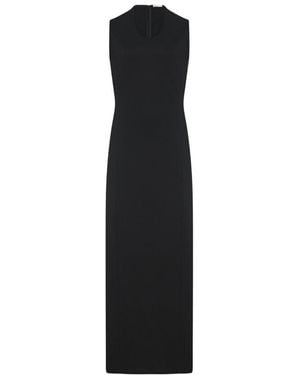 The Row Sleeveless Long Dress - Black