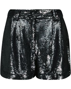 IRO Sequin-Embellished Shorts - Black