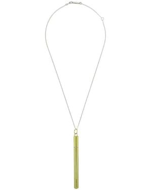 Ambush Cigarette Case Necklace - White