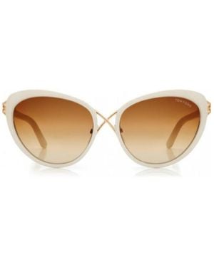 Tom Ford Logo Sunglasses - White