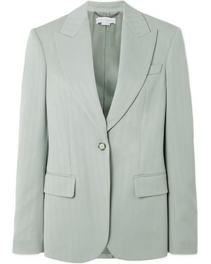 Stella McCartney Stripe Slim Jacket - Green