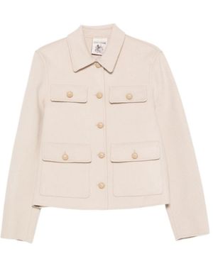 Semicouture Jackets - Natural